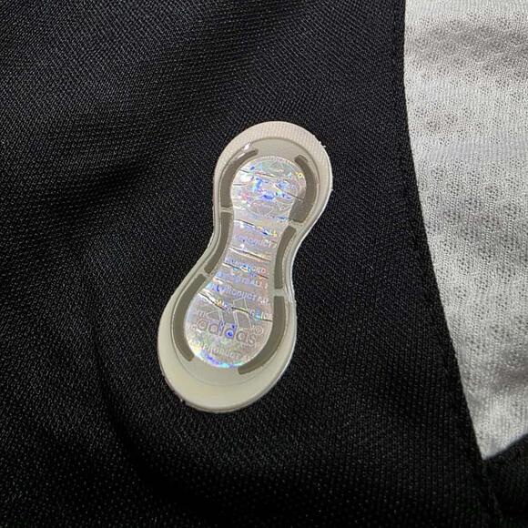 Real Madrid 2006-07 Away Jersey Adidas BenQ Siemens Black ClimaCool Medium New - Picture 3 of 9